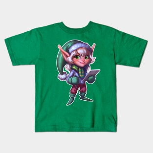 christmas elf Kids T-Shirt